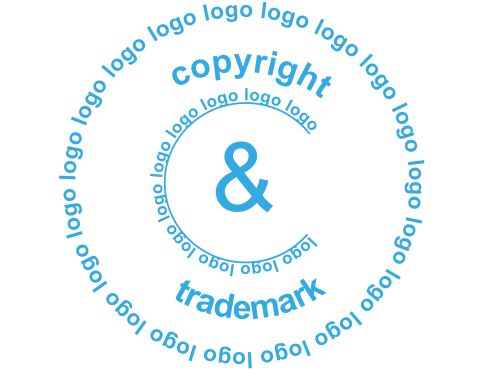 copyright a logo