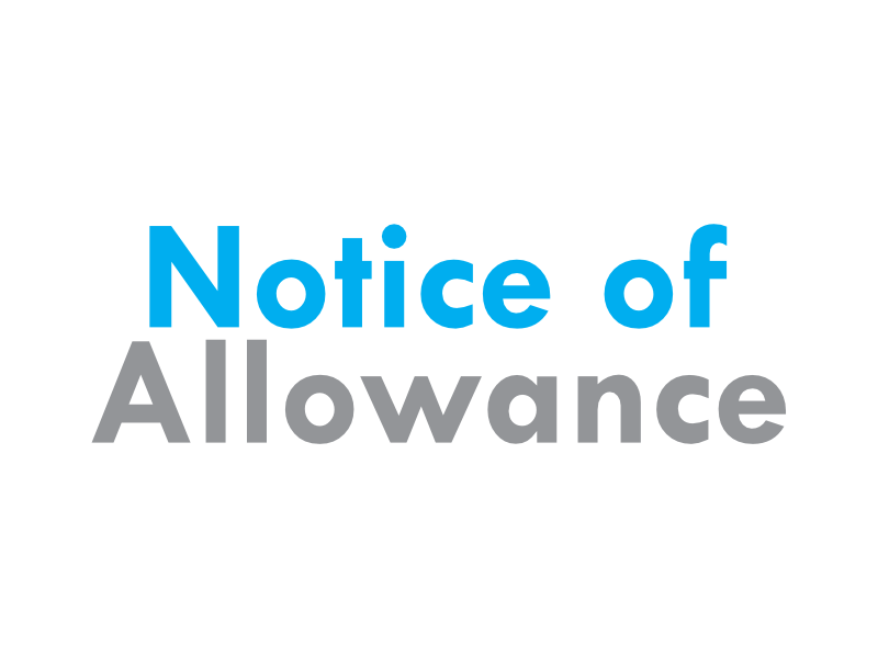 notice of allowance