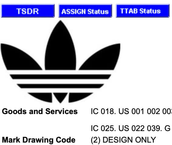 Adidas Trifoil Logo Trademark